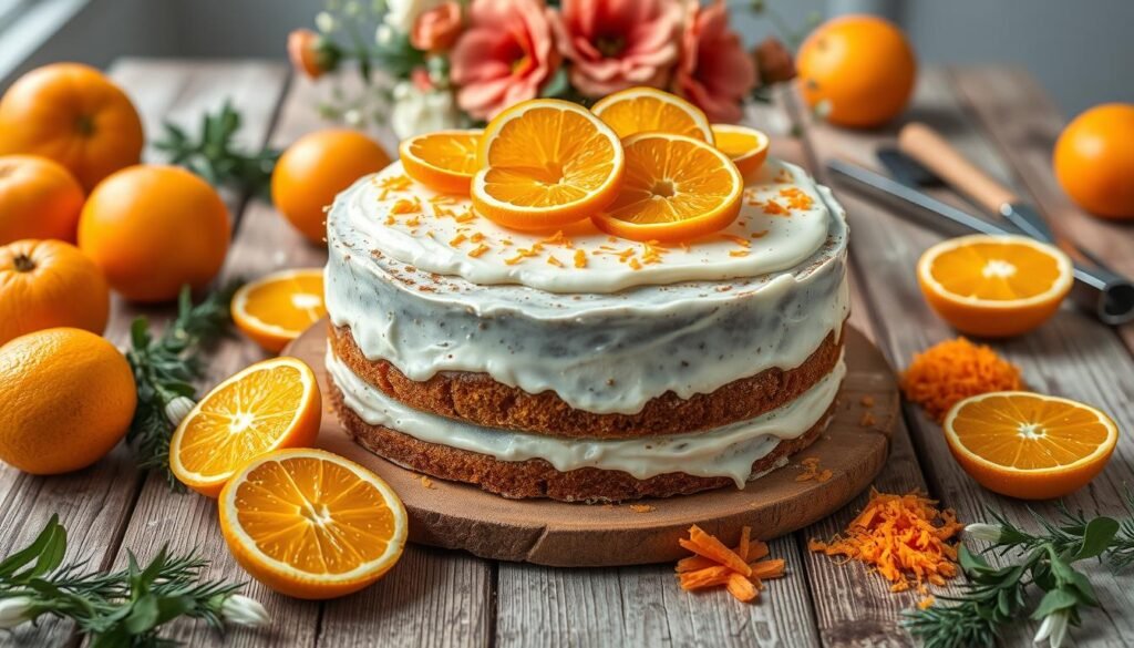 orange carrot cake recipe